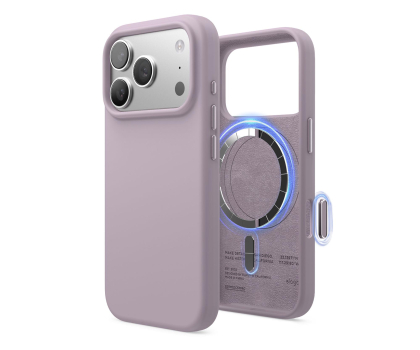 Etui do telefonów Elago Magsafe Silicon Case do iPhone 17 PRO Soft Purple ES17MSSC63PRO-SPU